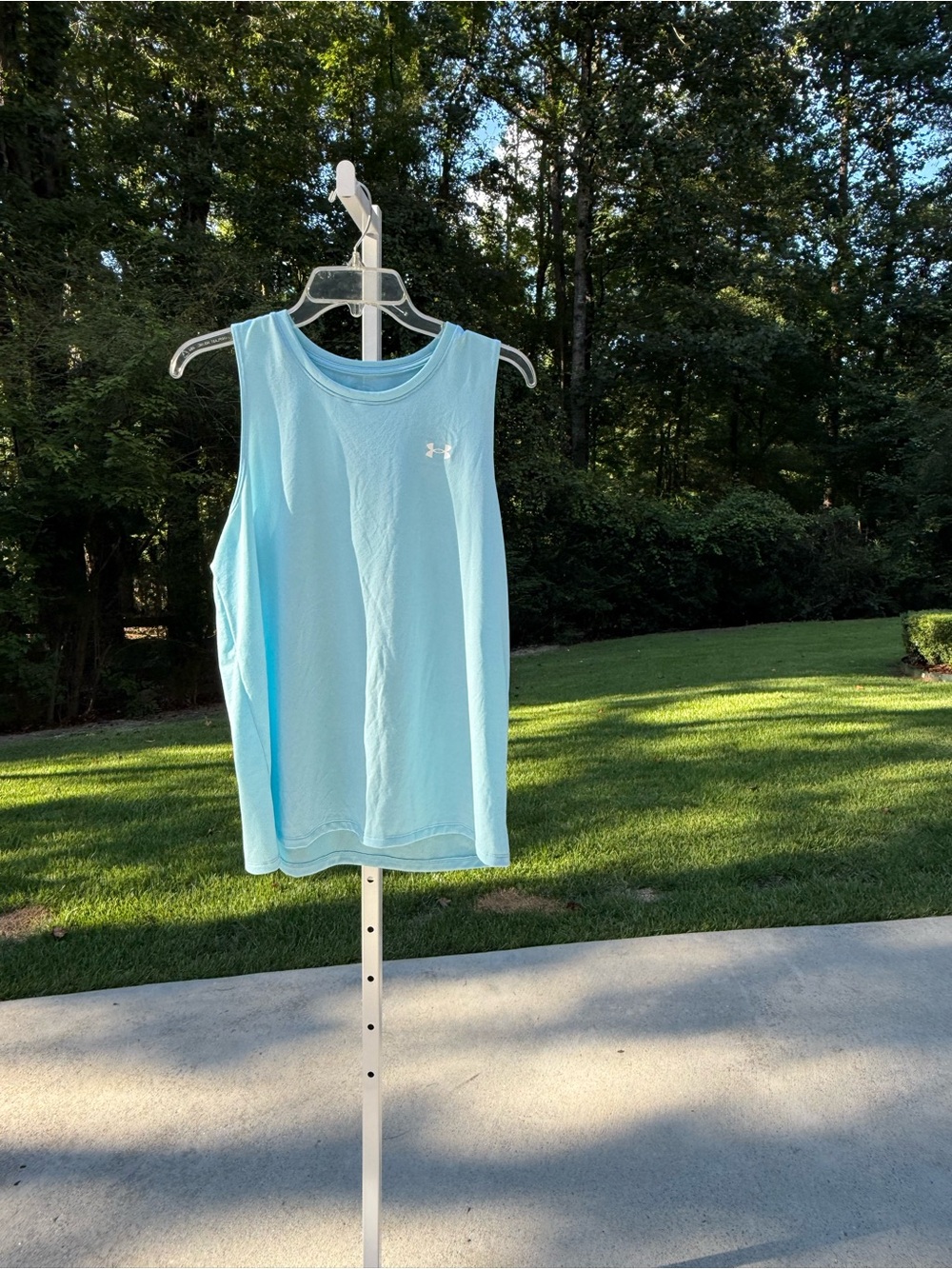 Under Armour Men’s Light Blue Athletic Tank Top